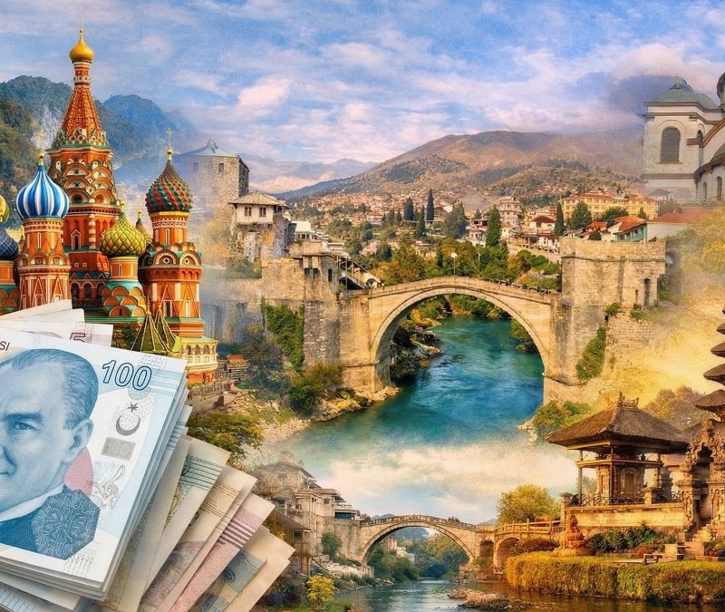 Tatil rotaları: Türk Lirası'nın değerli olduğu ülkeler 2026