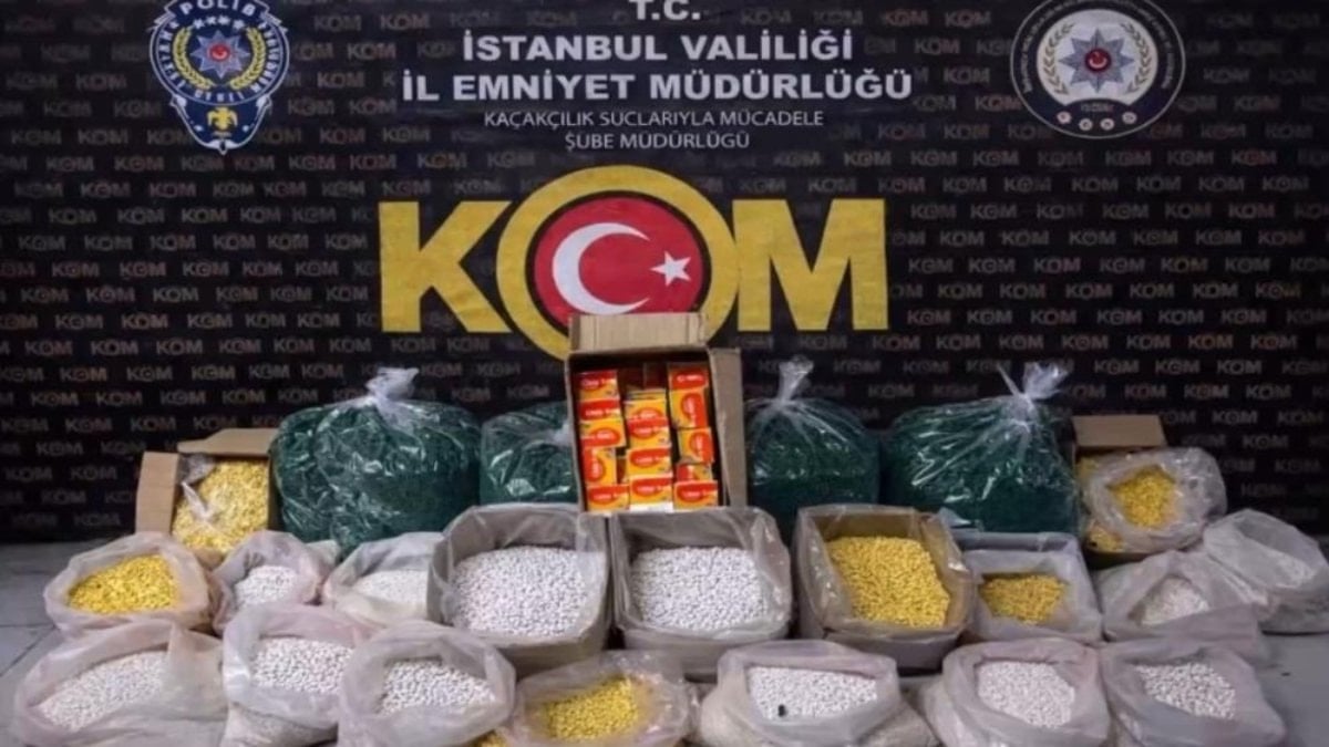 İstanbul’da sahte ilaç operasyonu: 1,5 milyon hap ele geçirildi