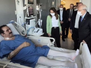 Kılıçdaroğlu’ndan İbrahim Tatlıses’e hastane ziyareti