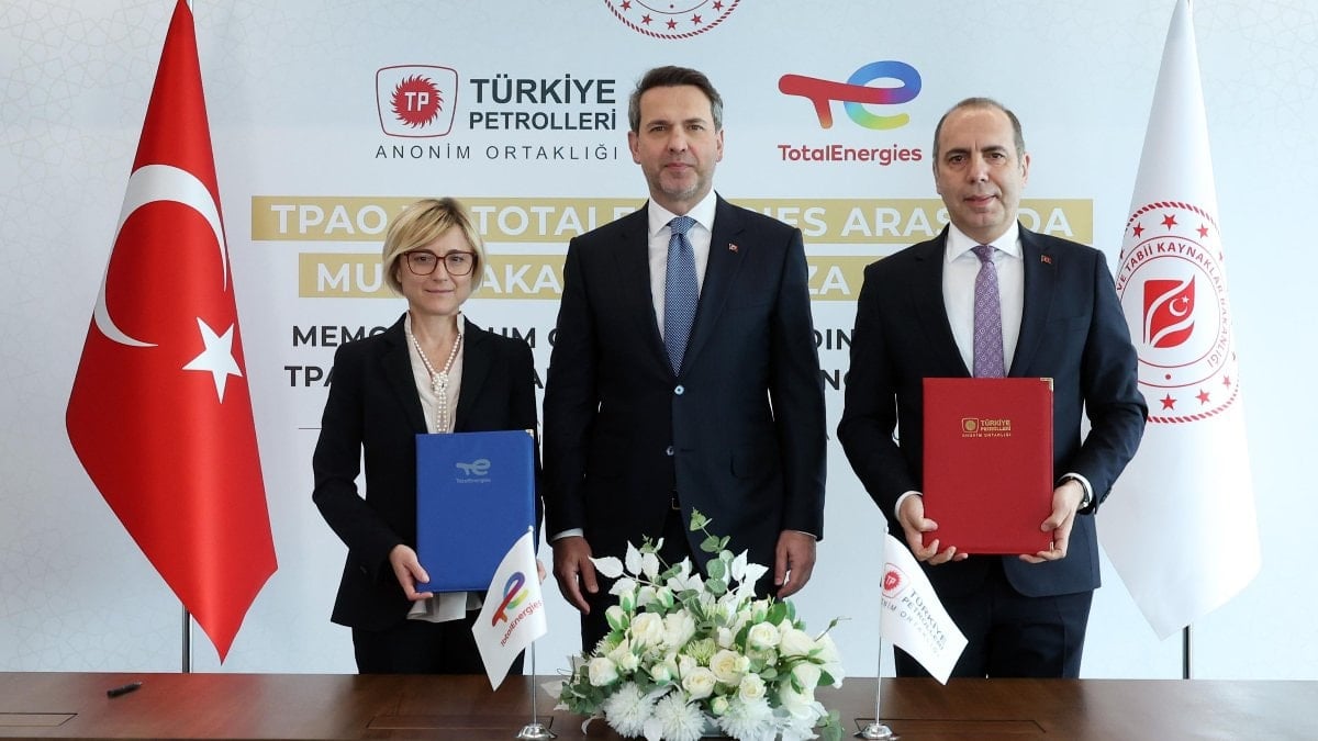 TPAO ve TotalEnergies mutabakat zaptı imzaladı