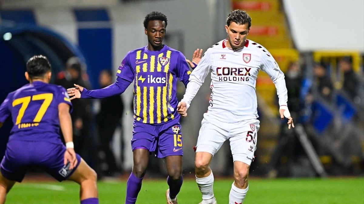 Samsunspor, Eyüpspor'u son dakikada yendi