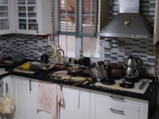 Bursa'da düdüklü tencere bomba gibi patladı: 1 yaralı