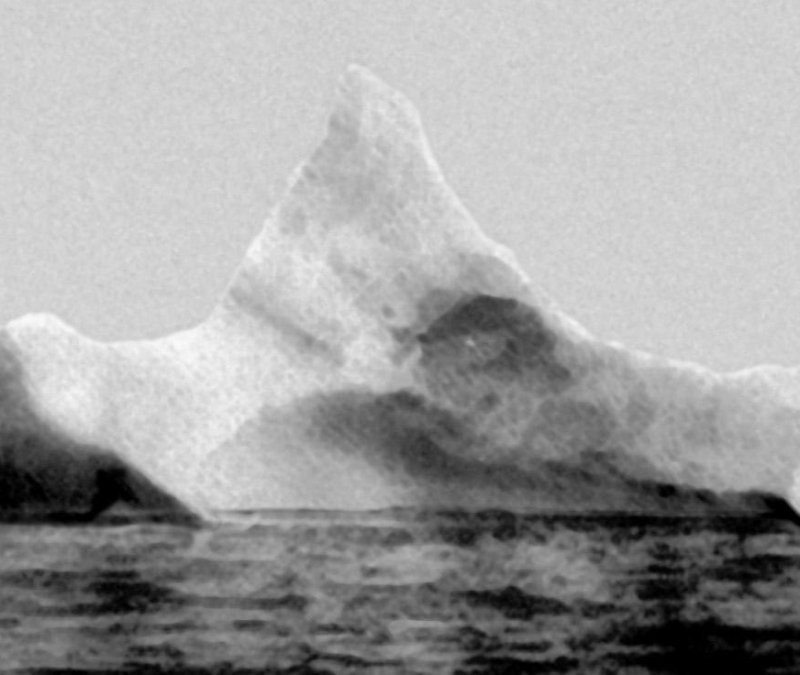 Titanik'i batıran buzdağı: Bakın şimdi ne halde