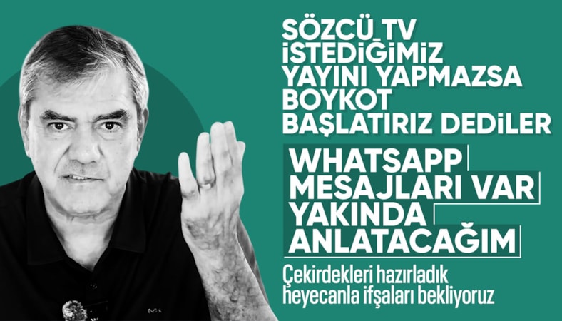 Yılmaz Özdil: CHP’li ünlü siyasetçi açıkça beni tehdit etti