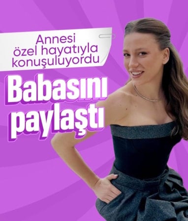 Babasını paylaştı