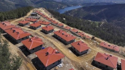 İzmir'de yanan köyler yeniden kuruluyor: 138 ev teslime hazır