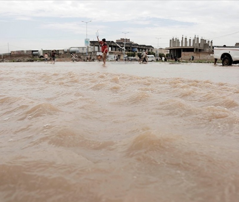 Yemen'de şiddetli yağışların yol açtığı selde can kaybı 22'ye yükseldi