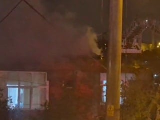 Kocaeli'de çatı katında yangın paniği