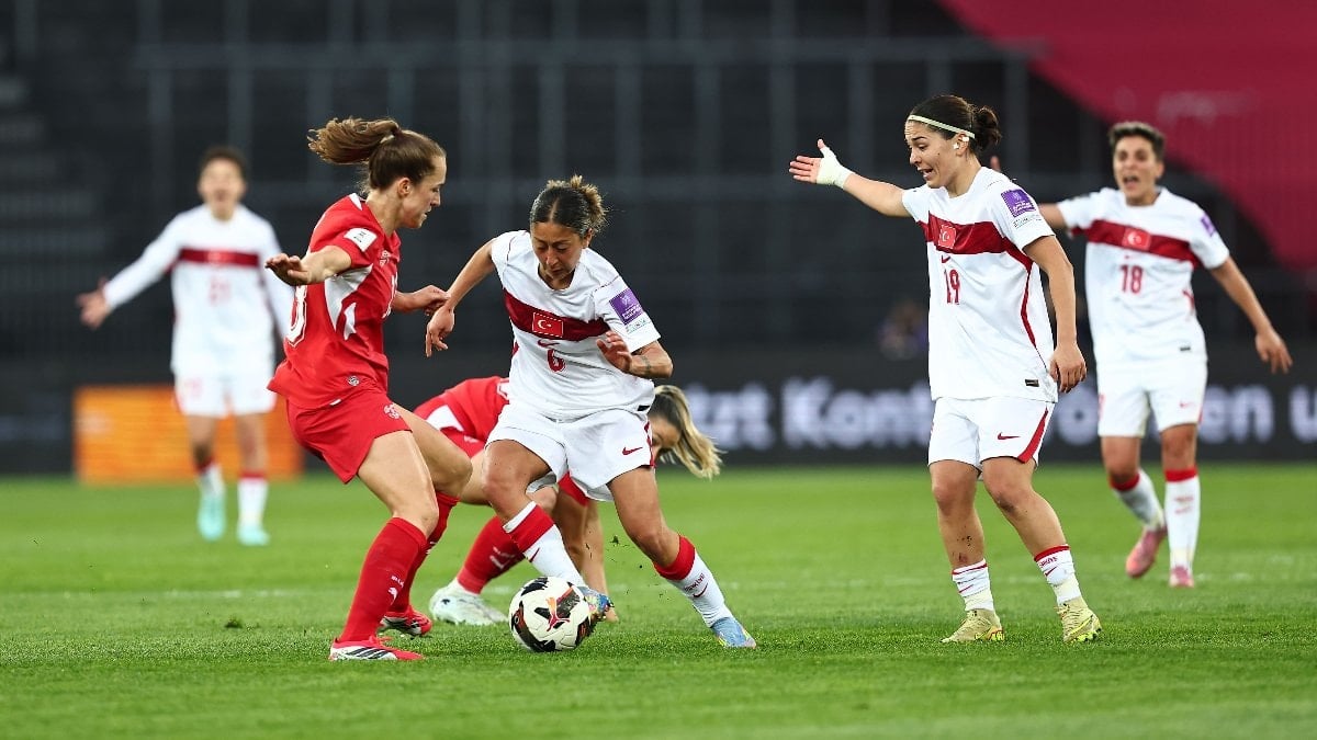 A Milli Kadın Futbol Takımı, İsviçre'ye yenildi