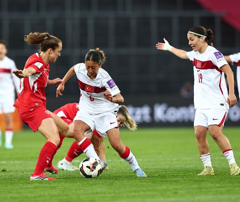 A Milli Kadın Futbol Takımı, İsviçre'ye yenildi