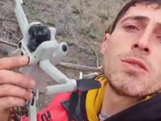 Erzurum'da yeni nesil çobandan sürüyü toplama taktikleri