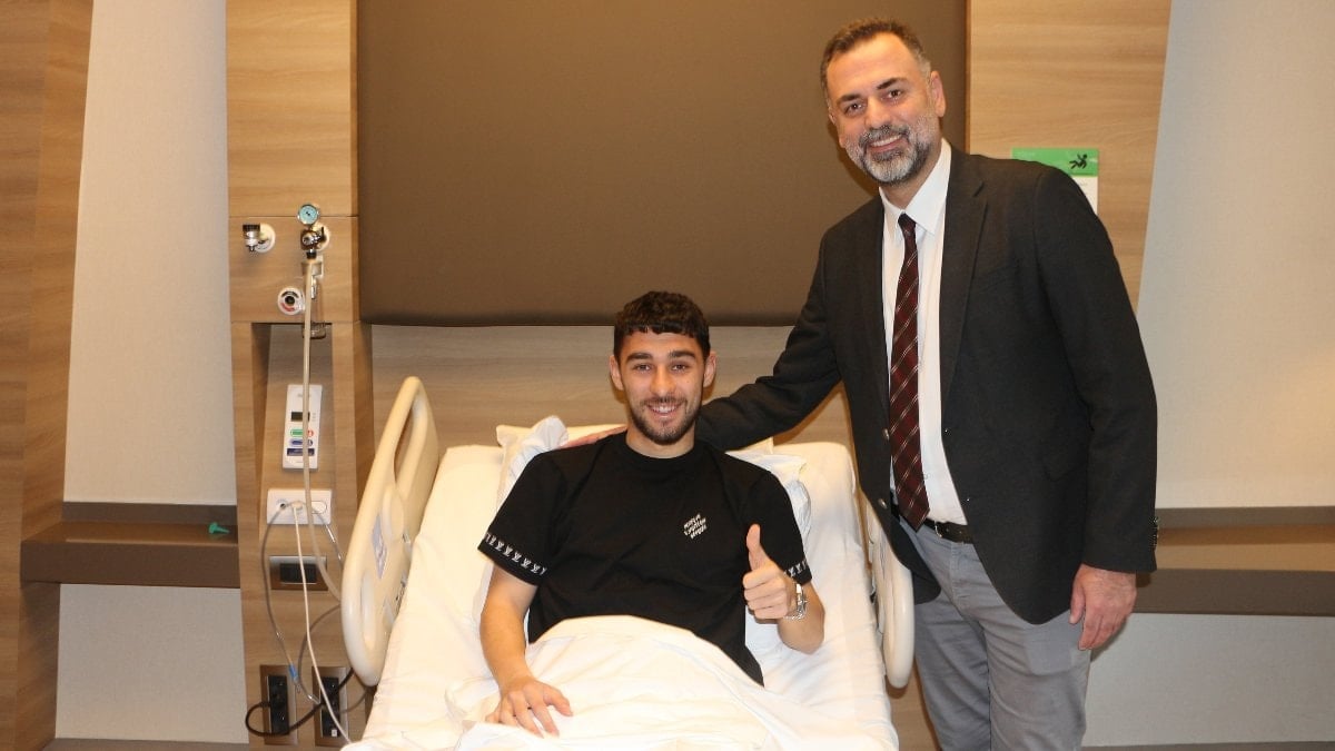 Beşiktaş'ta Kartal Kayra Yılmaz ameliyat oldu