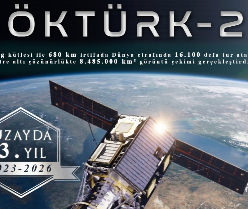 MSB paylaştı: Göktürk-2B uydusundan Ağrı Dağı