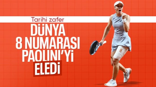 Zeynep Sönmez'den tarihi başarı! Jasmine Paolini'yi yendi