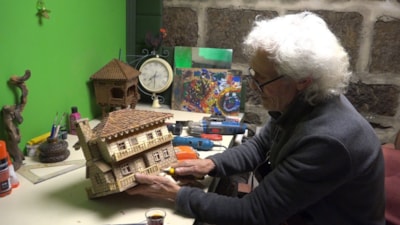 Rize'de ahşap maketlerle geçmişi yaşatıyor