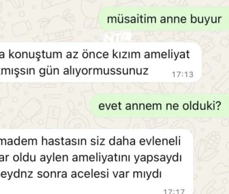 Bir kayınvalidenin gelinine attığı mesajlar olay oldu