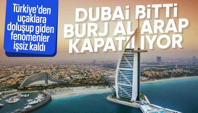 Dubai'nin simgesi Burj Al Arab 18 ay kapanıyor