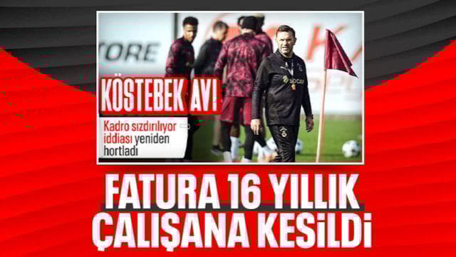Galatasaray’da ‘köstebek’ faturası: 16 yıllık çalışanın işine son verildi