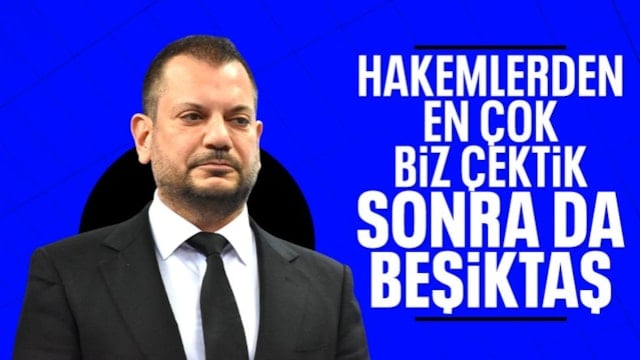 Ertuğrul Doğan: Hakemlerden en çok biz çektik, sonra Beşiktaş geliyor