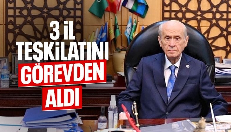 MHP'de üç il yönetimi daha görevden alındı