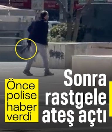 Diyarbakır'da kendini ihbar eden şahıs etrafa rastgele ateş açtı