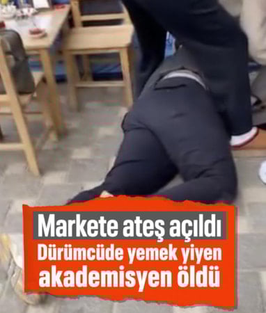 Balıkesir'de markete ateş açıldı: Bitişikteki mekanda yemek yiyen akademisyen öldü