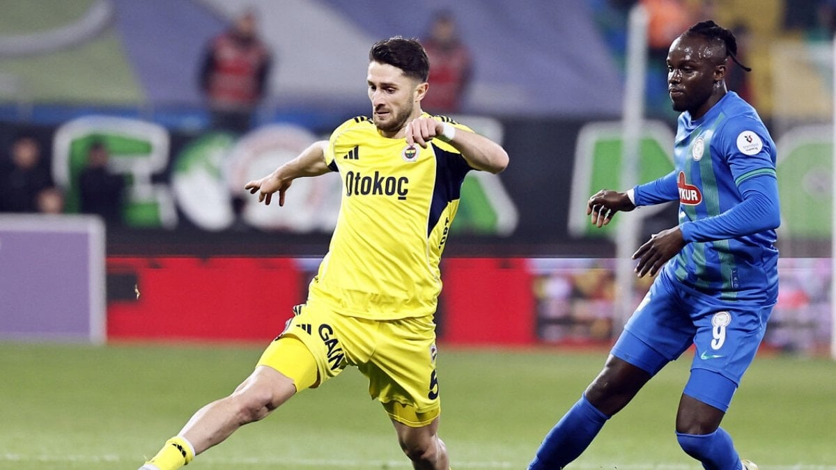 Fenerbahçe - Rizespor maçının muhtemel 11'leri