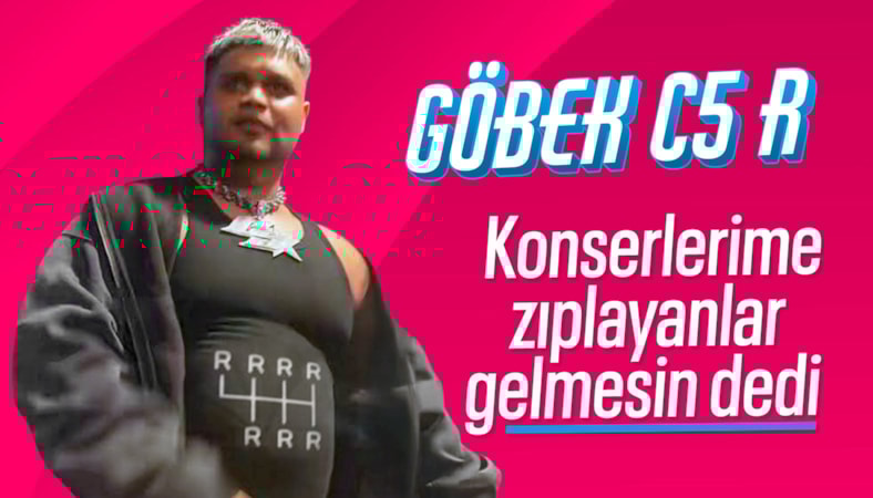 Rapçi Lvbel C5'ten slogan açıklaması: Cumhurbaşkanı'na hürmeti olan biriyim