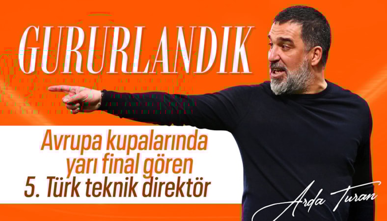 Avrupa'da yarı final gördü! Arda Turan'dan tarihe geçen başarı