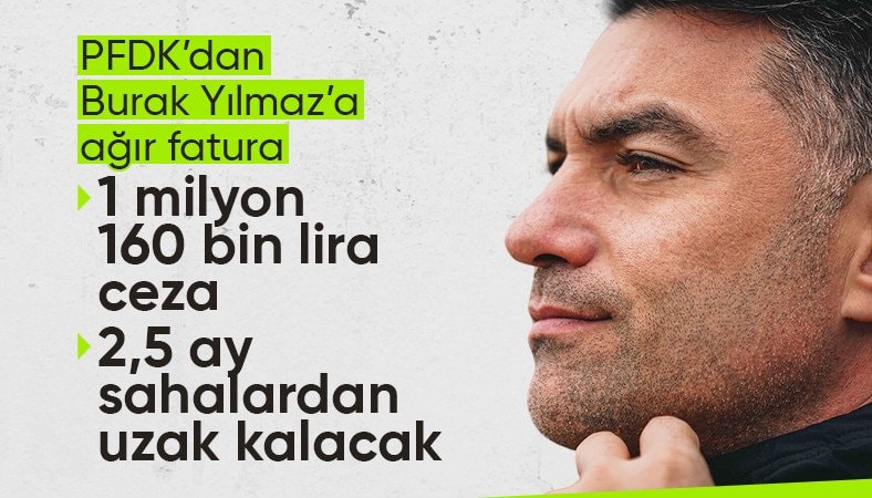 PFDK'dan Burak Yılmaz kararı