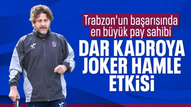 Fatih Tekke'den dar kadroya ‘joker hamle’ etkisi