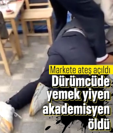 Balıkesir'de markete ateş açıldı: Bitişikteki mekanda yemek yiyen akademisyen öldü