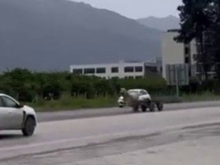 Hatay'da at arabası trafiği birbirine kattı