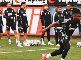 Beşiktaş'ın Samsunspor mesaisi devam etti