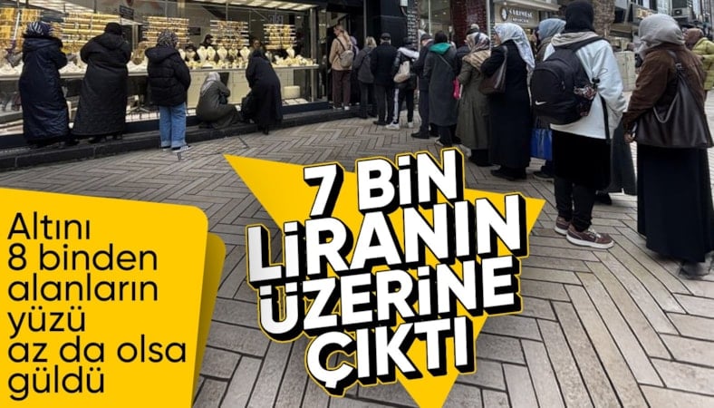Hürmüz açıldı: Gram altın 7 bin TL'yi aştı