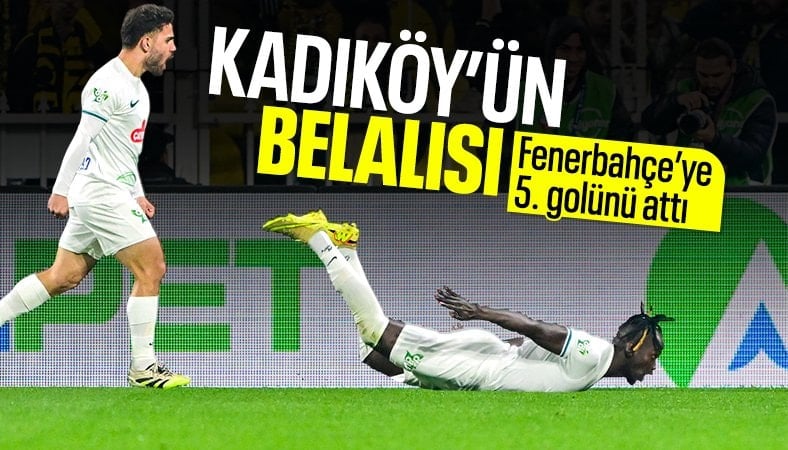 Rizesporlu Ali Sowe'dan Fenerbahçe'ye 5. gol