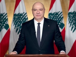 Lübnan Cumhurbaşkanı Aoun: Ülke toprağından tek bir zerre dahi feda edilmeyecek