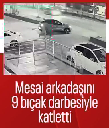 Samsun'da bir şüpheli iş arkadaşını 9 bıçak darbesiyle öldürdü