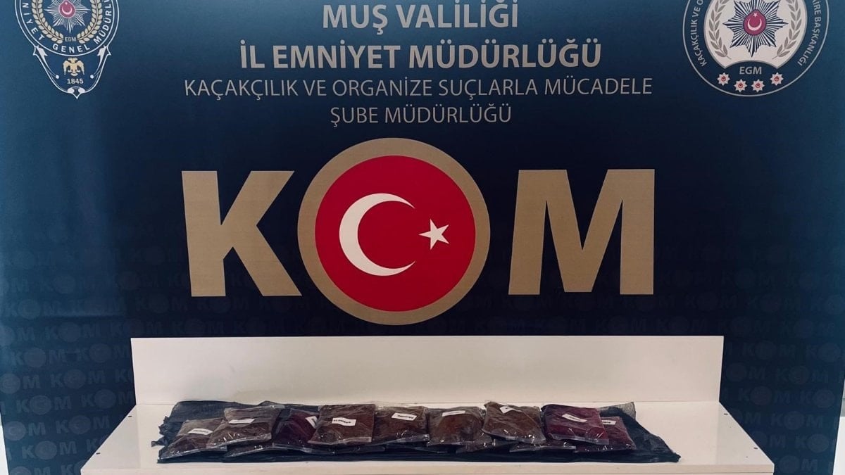 Muş'ta kaçakçılık operasyonu