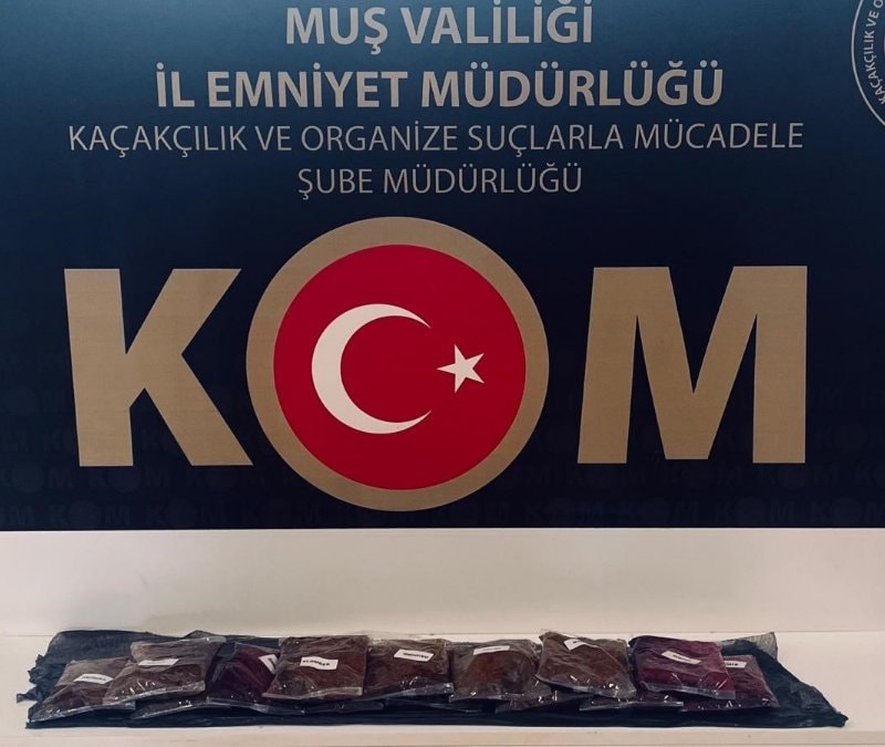 Muş'ta kaçakçılık operasyonu