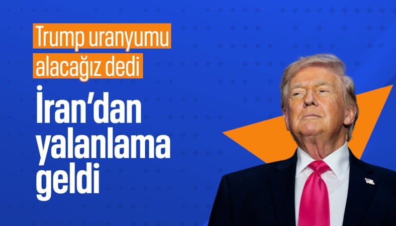 İran, Trump'ın 'uranyum taşınacak' iddiasını yalanladı