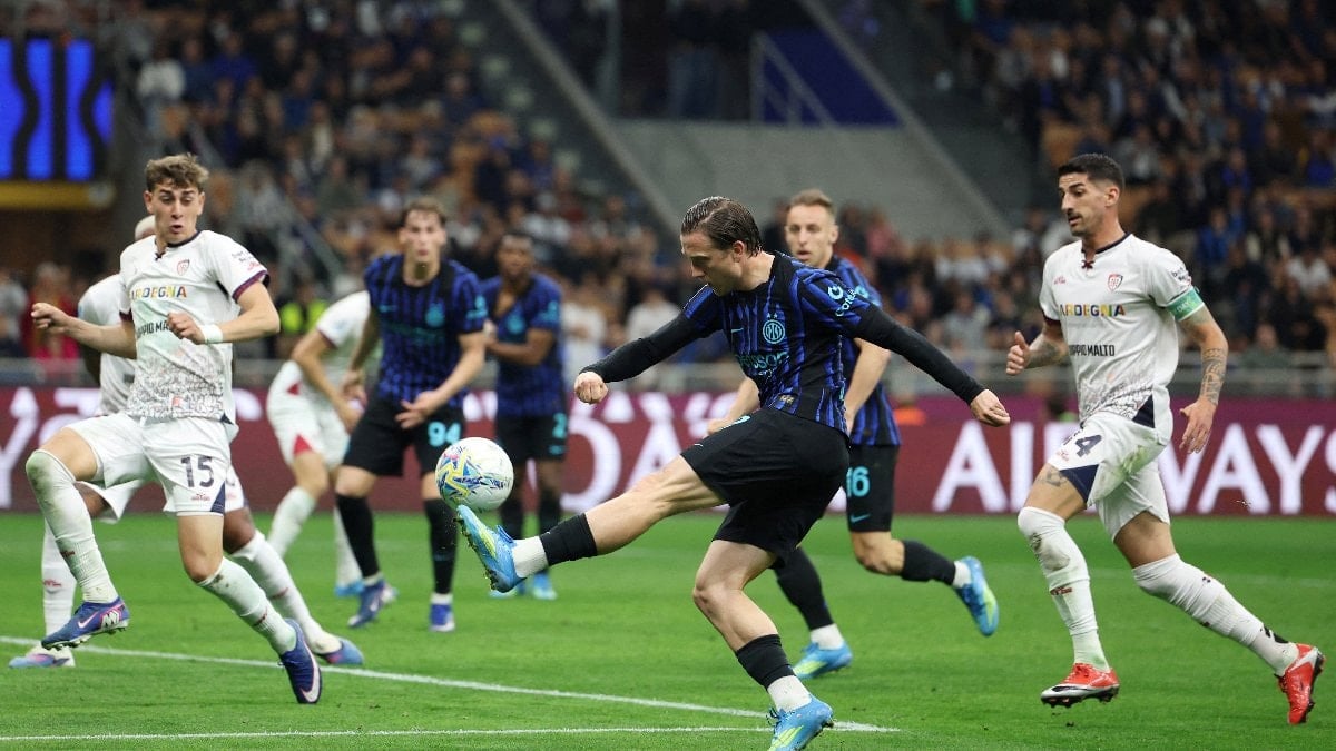 Lider Inter, sahasında Cagliari'yi yendi