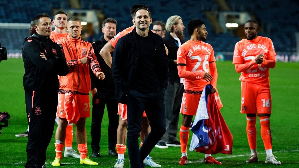Lampard'ın takımı Coventry City, 25 yıl sonra Premier Lig'de