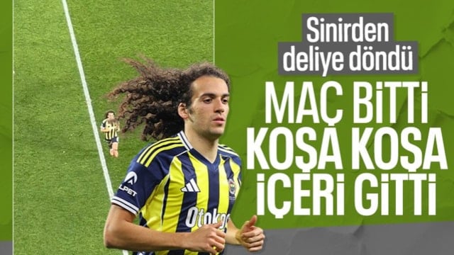 Matteo Guendouzi stadyumu böyle terk etti