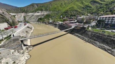 Çoruh Vadisi’nde zamana direnen köprüler: Asma geçitler hâlâ ayakta