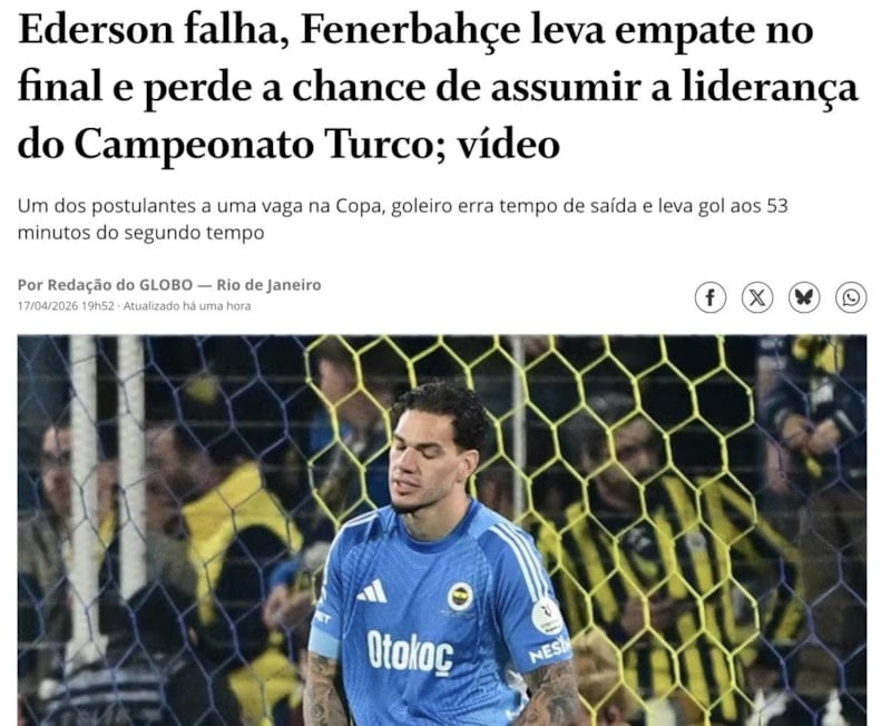 69e3275784576601__w1200xh978 Son dakikada yaptığıyla tepki toplamıştı: Ederson'un hatası Brezilya'da gündem oldu