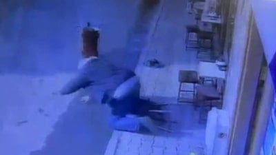 Erzurum'da taburede uyuyakaldı: Uyandığında kendini yerde buldu