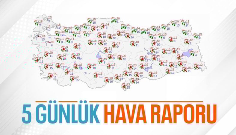 Birçok bölgede yağmur etkisini sürdürüyor