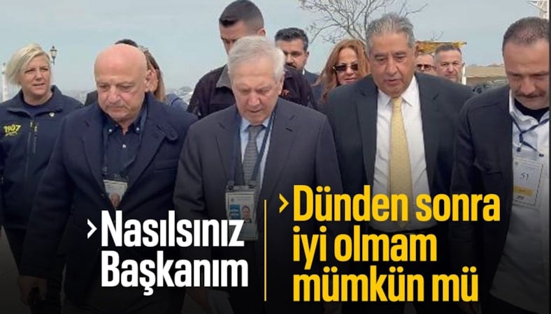 Aziz Yıldırım ile Mahmut Uslu arasında dikkat çeken diyalog