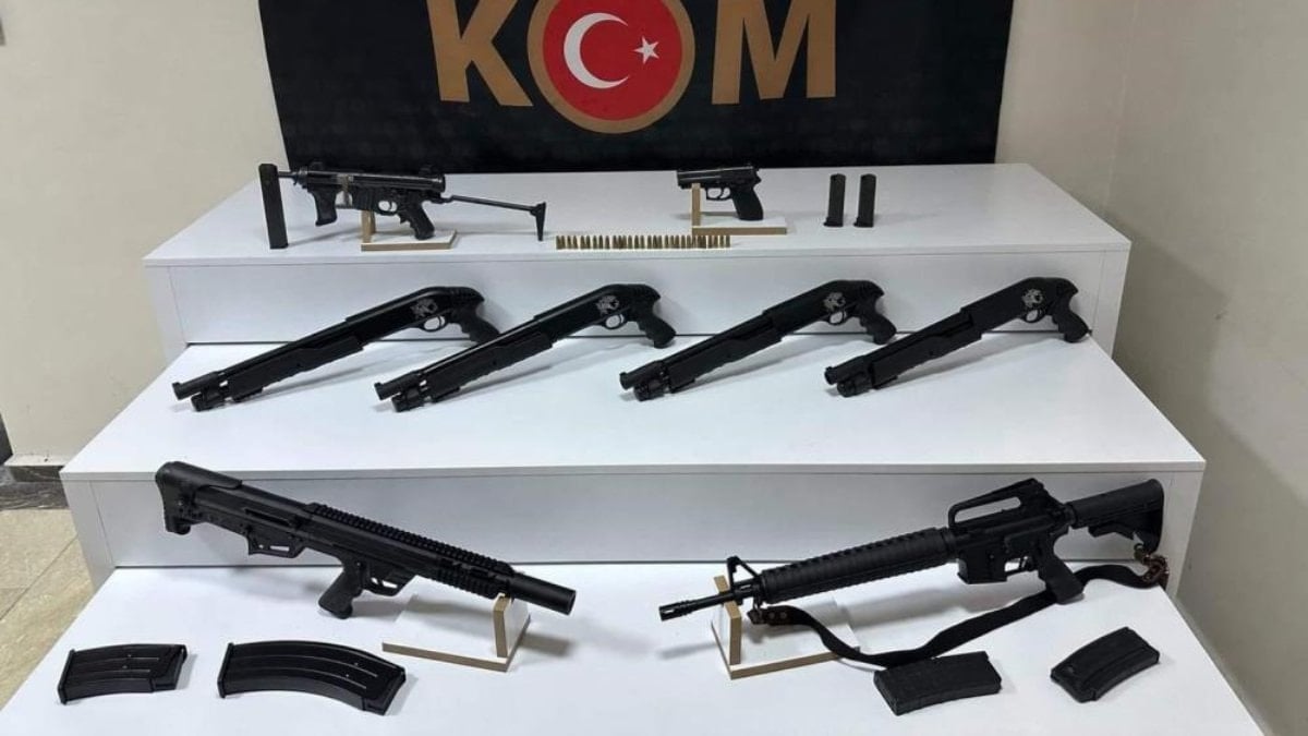 Elazığ’da 8 ruhsatsız silah ele geçirildi
